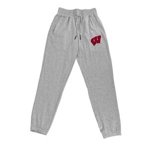Liv Casual Gray University Of Wisconsin Joggers Size Small Men’s